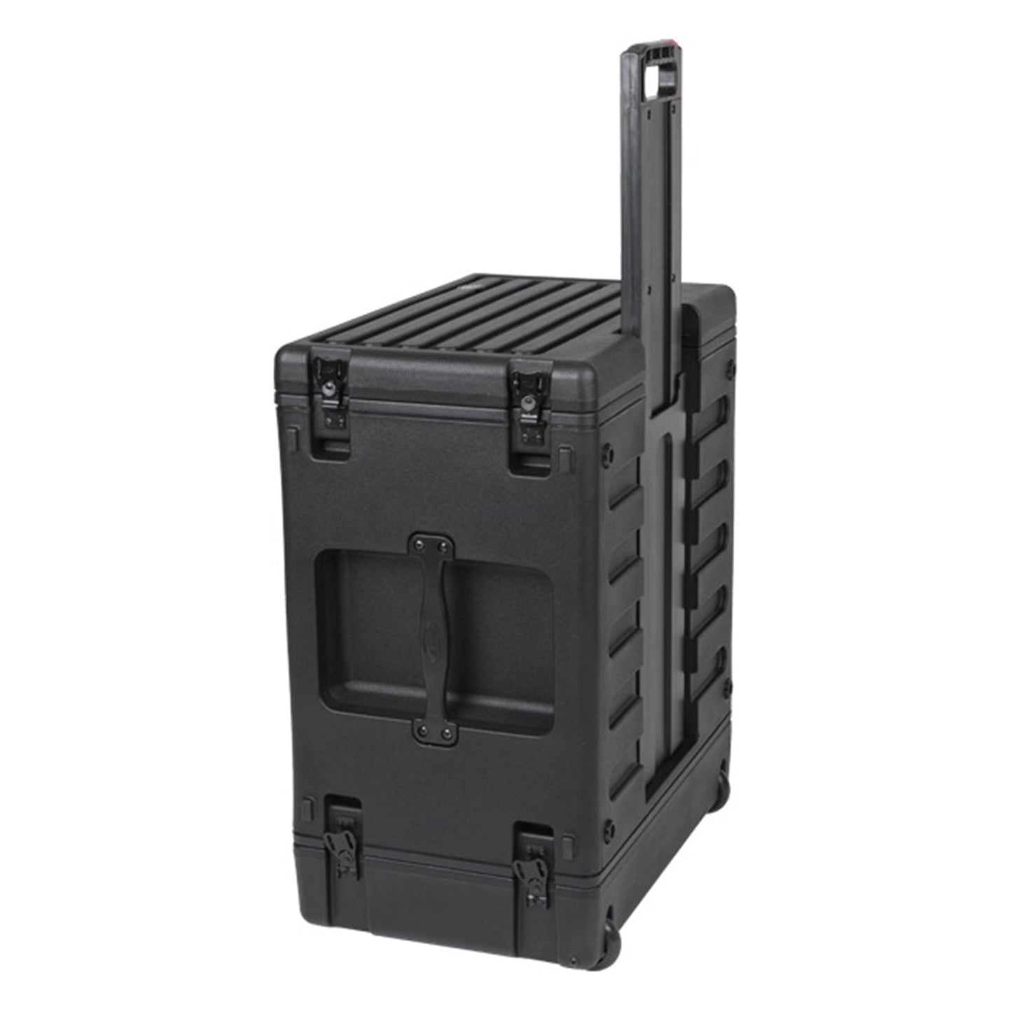 SKB 6U rSeries Rolling Rack with Integrated Back Wheels and 1-Touch Pull Handle - 420634