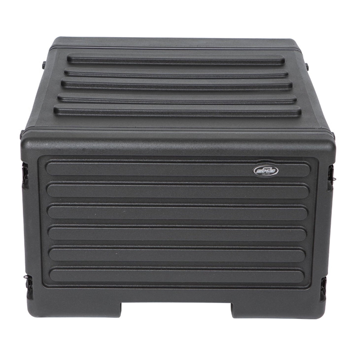 SKB 6U rSeries Rolling Rack with Integrated Back Wheels and 1-Touch Pull Handle - 420634