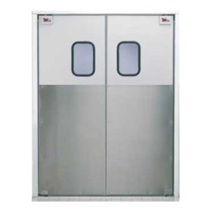Curtron SPD-30-AL-DBL-5496 54" x 96" Service-Pro Series 30 Double Swing Door - CUSPD30ALDBL5496