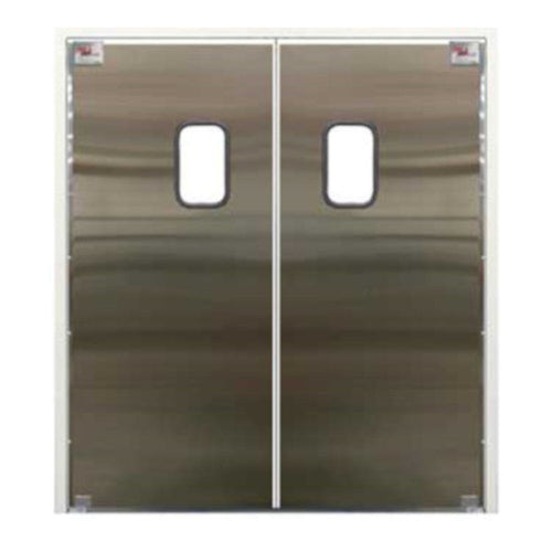 Curtron SPD-30-SS-DBL-9696 96" x 96" Service-Pro Series 30 Double Swing Door - CUSPD30SSDBL9696