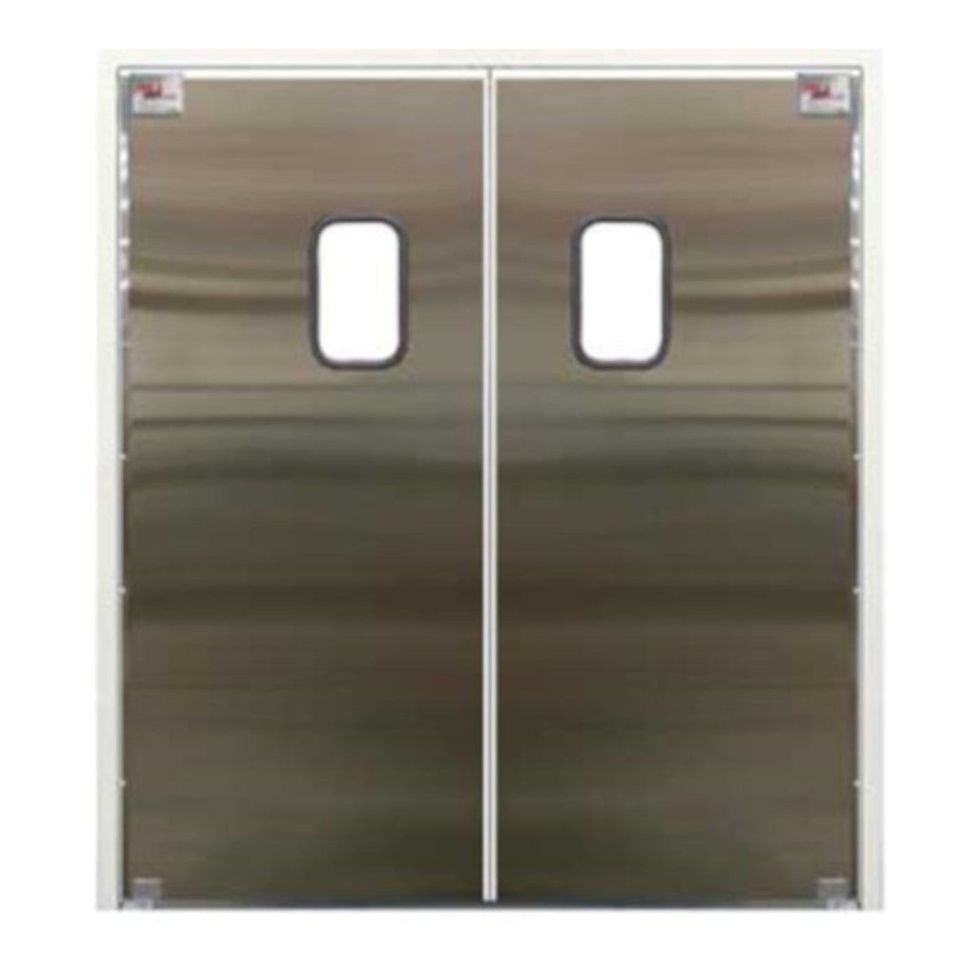 Curtron SPD-30-SS-DBL-6096 60" x 96" Service-Pro Series 30 Double Swing Door - CUSPD30SSDBL6096