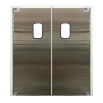Curtron SPD-30-SS-DBL-6096 60" x 96" Service-Pro Series 30 Double Swing Door - CUSPD30SSDBL6096
