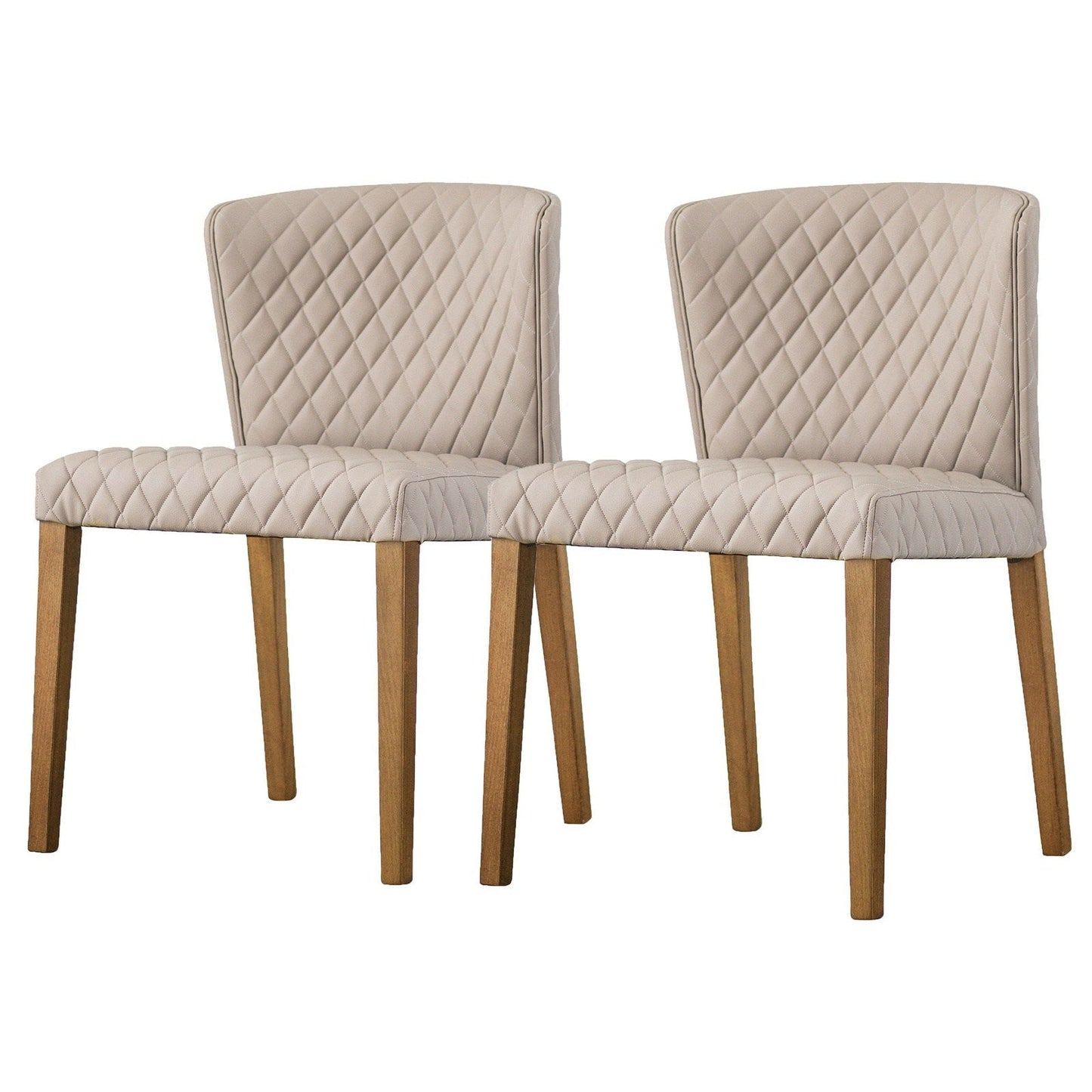 New Pacific Direct Albie PU Dining Side Chair, (Set of 2) 3900047-343