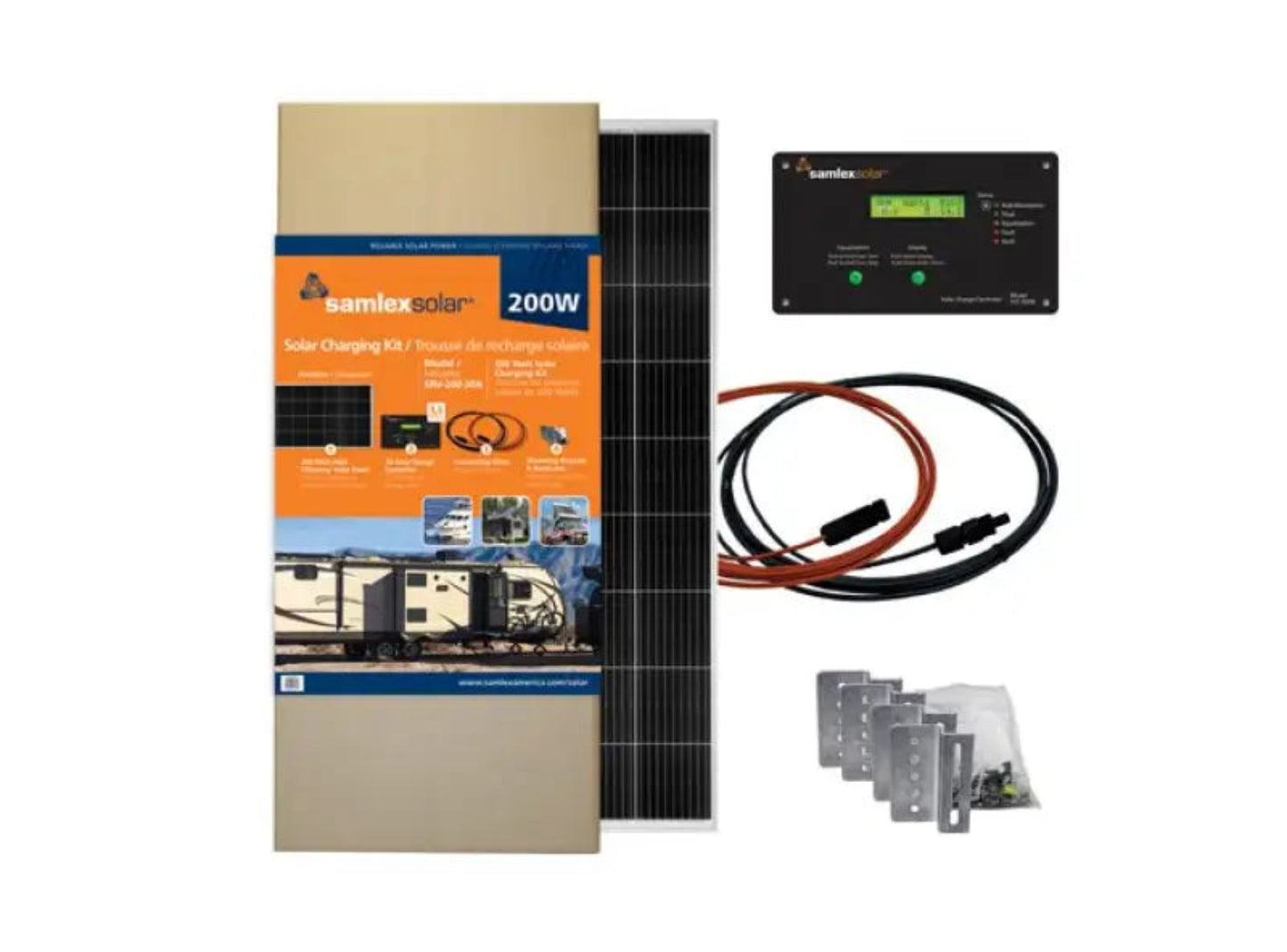 Samlex Amer 200 Watt Solar Charging Kit - S6ASRV20030A