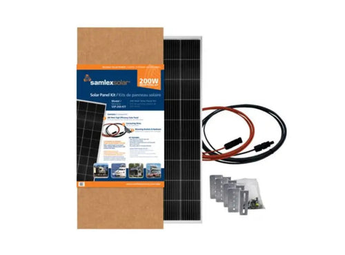 Samlex  Amer 200 Watt Solar Panel Kit - S6ASSP200KIT