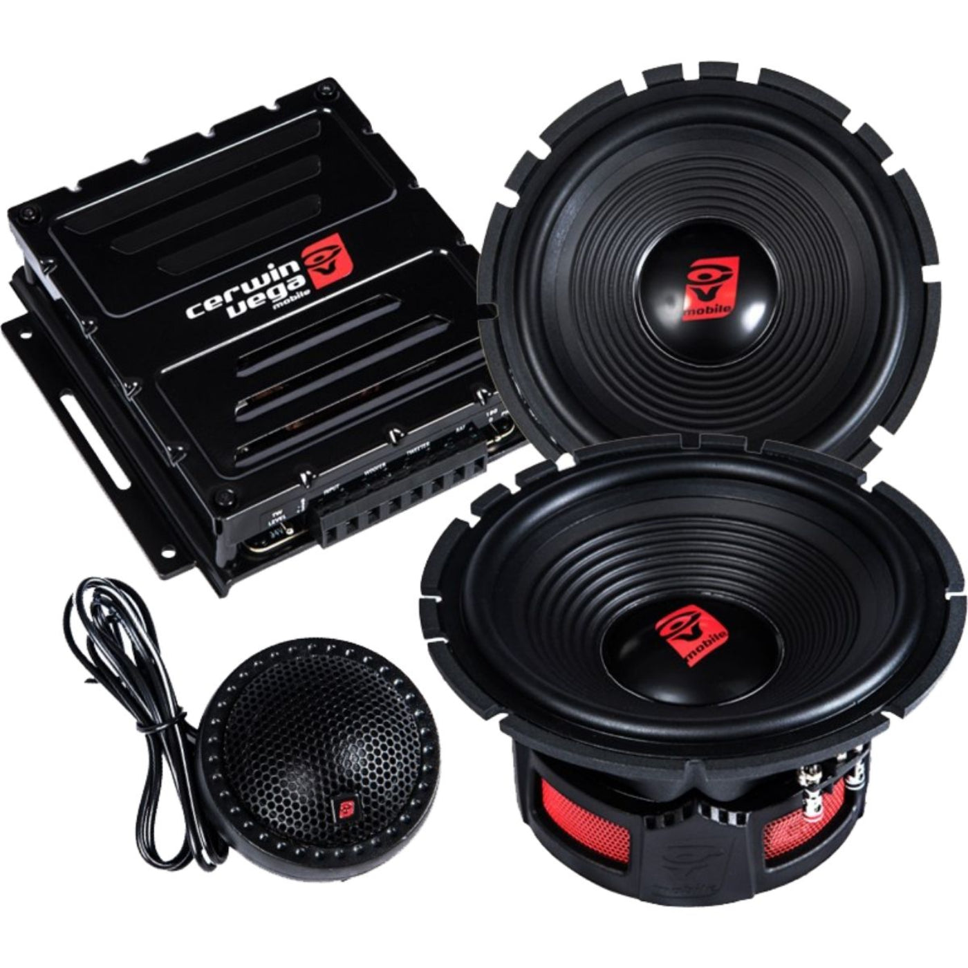 Cerwin-Vega 6.5" Stroker 2-Way Component Speaker Set - ST65C