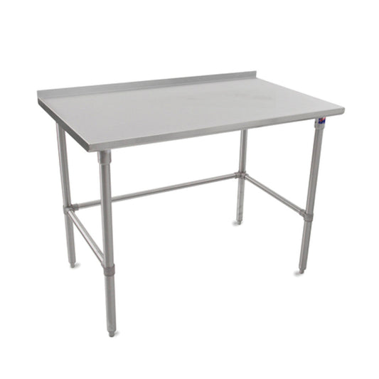 John Boos ST6R1.5-2472SBK 72" W x 24" Work Table - JBST6R152472SBK