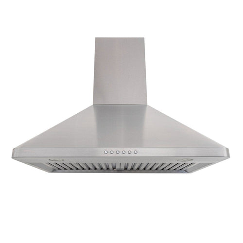 Proline  Stylish Ductless Stainless Steel Wall Mounted Range Hood, 600 CFM | Proline PLJW 129 RK600 - PLJW 129.30 RK600