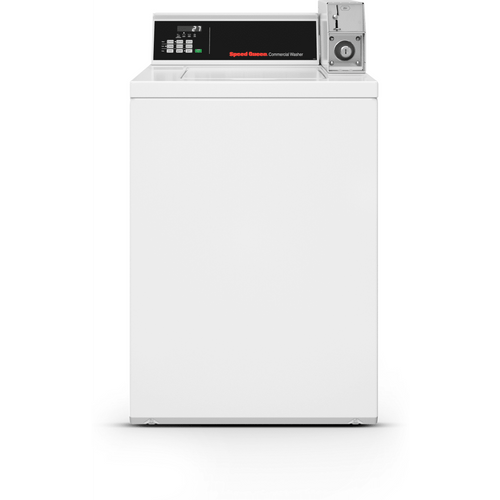 Speed Queen TV6000WN Top Load Washer for Coin Drop White