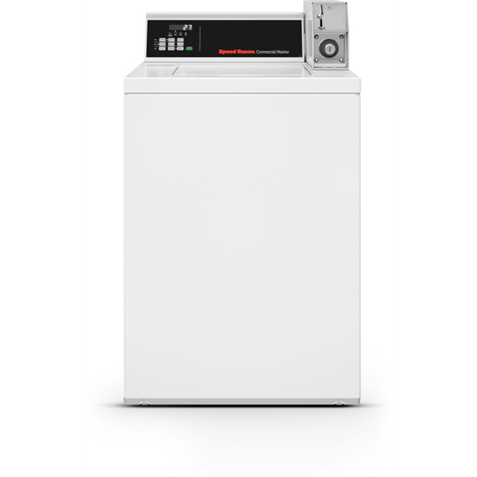 Speed Queen TV6000WN Top Load Washer for Coin Drop White