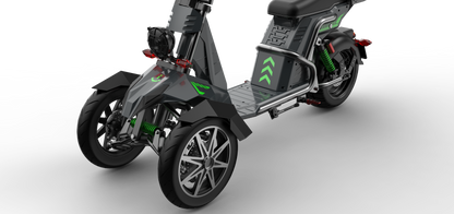 4000w Three Wheeled Motorcyle  E-Trike 50Ah Li-Battery SoverSky T100