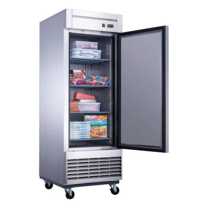 Chef AAA - Commercial 27" 1 Solid Door Reach-In Freezer Stainless Steel 17.79 cu.ft. - T28F