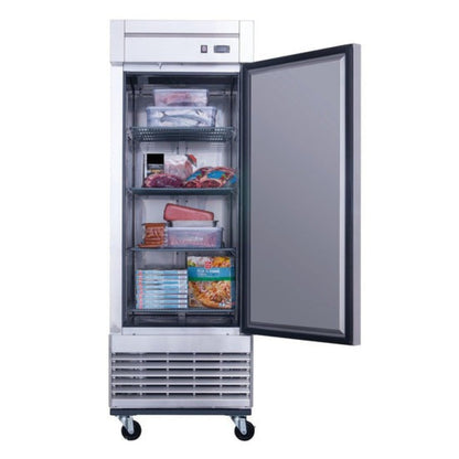 Chef AAA - Commercial 27" 1 Solid Door Reach-In Freezer Stainless Steel 17.79 cu.ft. - T28F