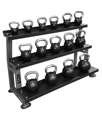 TAG Fitness 3-Tier Kettlebell Storage Rack - 1770028183715_607