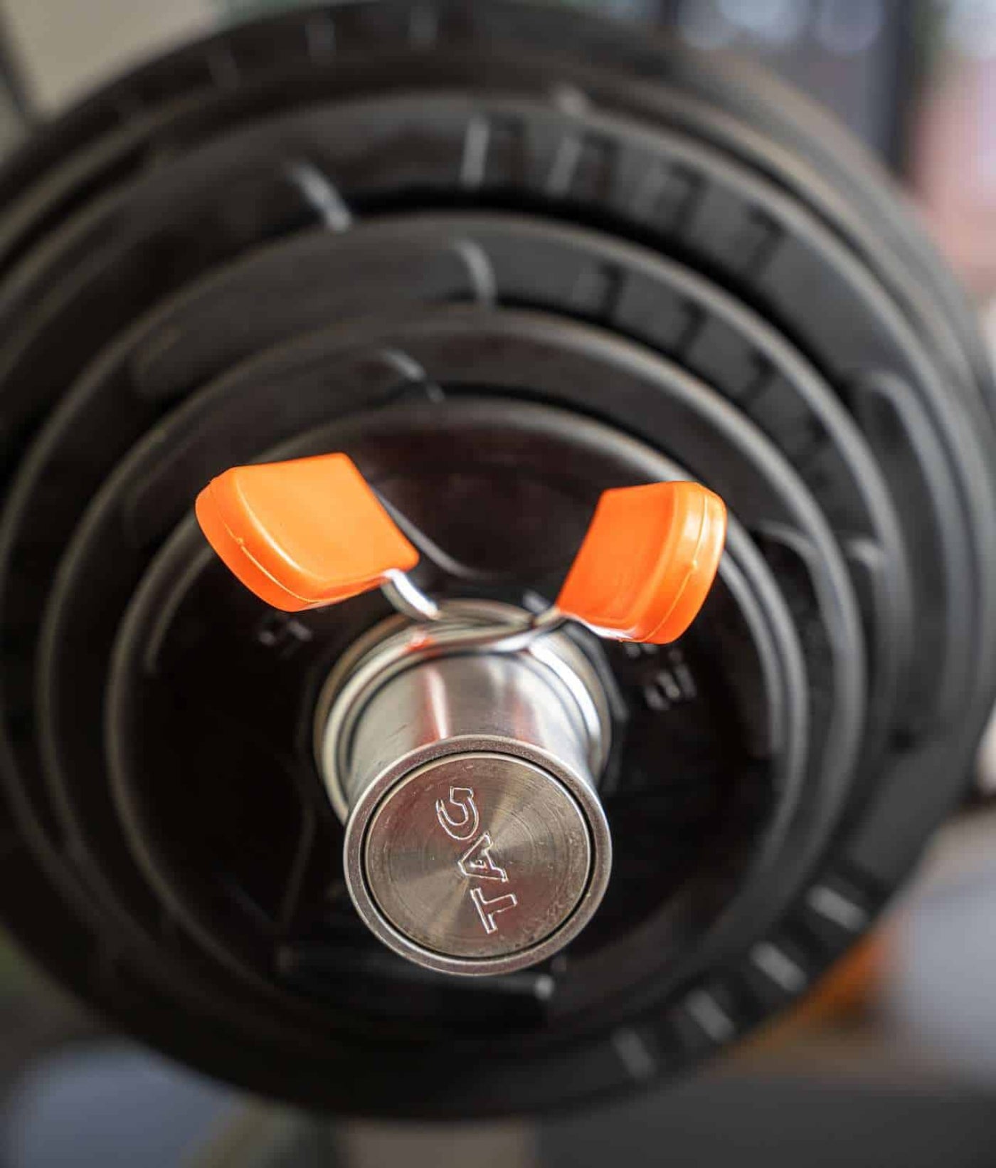 TAG Fitness 300 Pound Olympic Bar &amp; Plate Set - 1770026118844_244