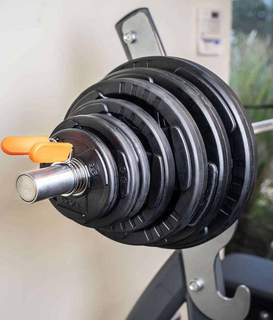 TAG Fitness 300 Pound Olympic Bar &amp; Plate Set - 1770026118844_244