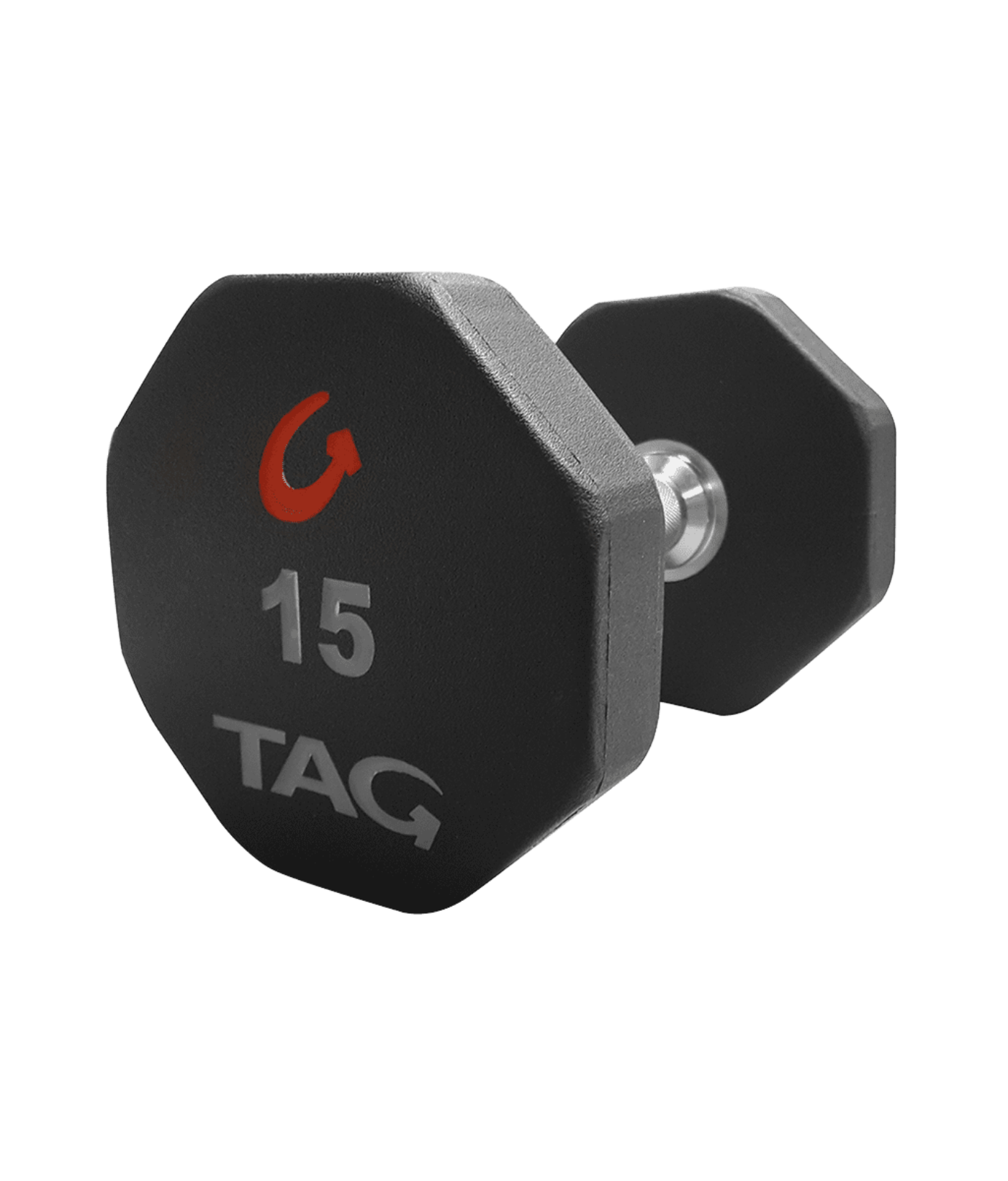 TAG Fitness 8 Sided Premium Ultrathane Dumbbell Set – 5lb-50lb - 1770026055027_104