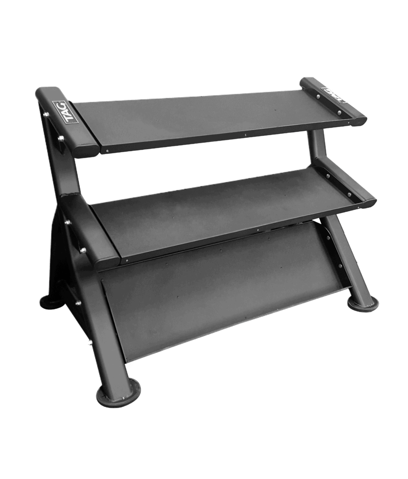 TAG Fitness Hex 5-50 Dumbbell Rack, HDR-54 - 1770028067244_396