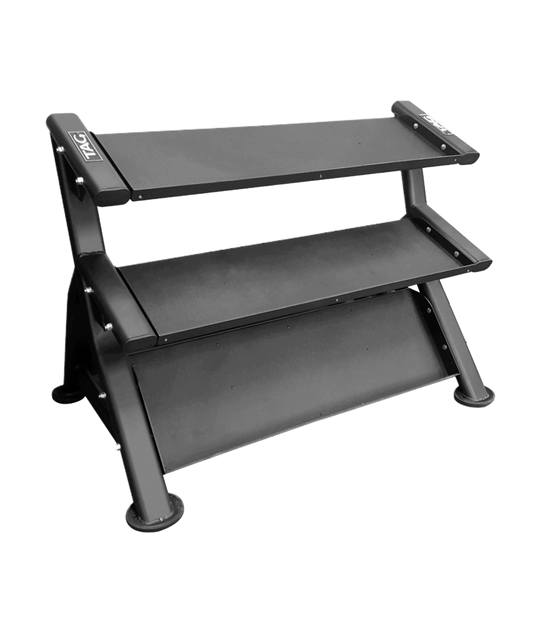 TAG Fitness Hex 5-50 Dumbbell Rack, HDR-54 - 1770028067244_396