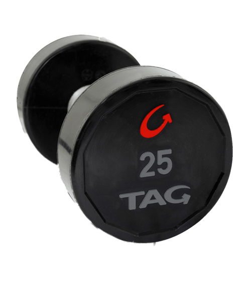 TAG Fitness Premium Ultrathane Dumbbell Set 5lb – 100lb - 1770024574368_914