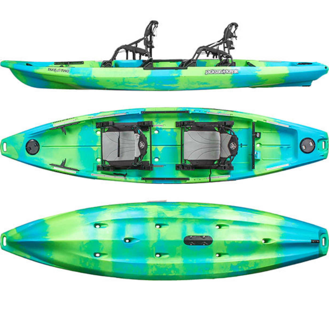 Torqeedo TakeTwo Recreational Kayak - TKT131DRAGONFRUIT_25