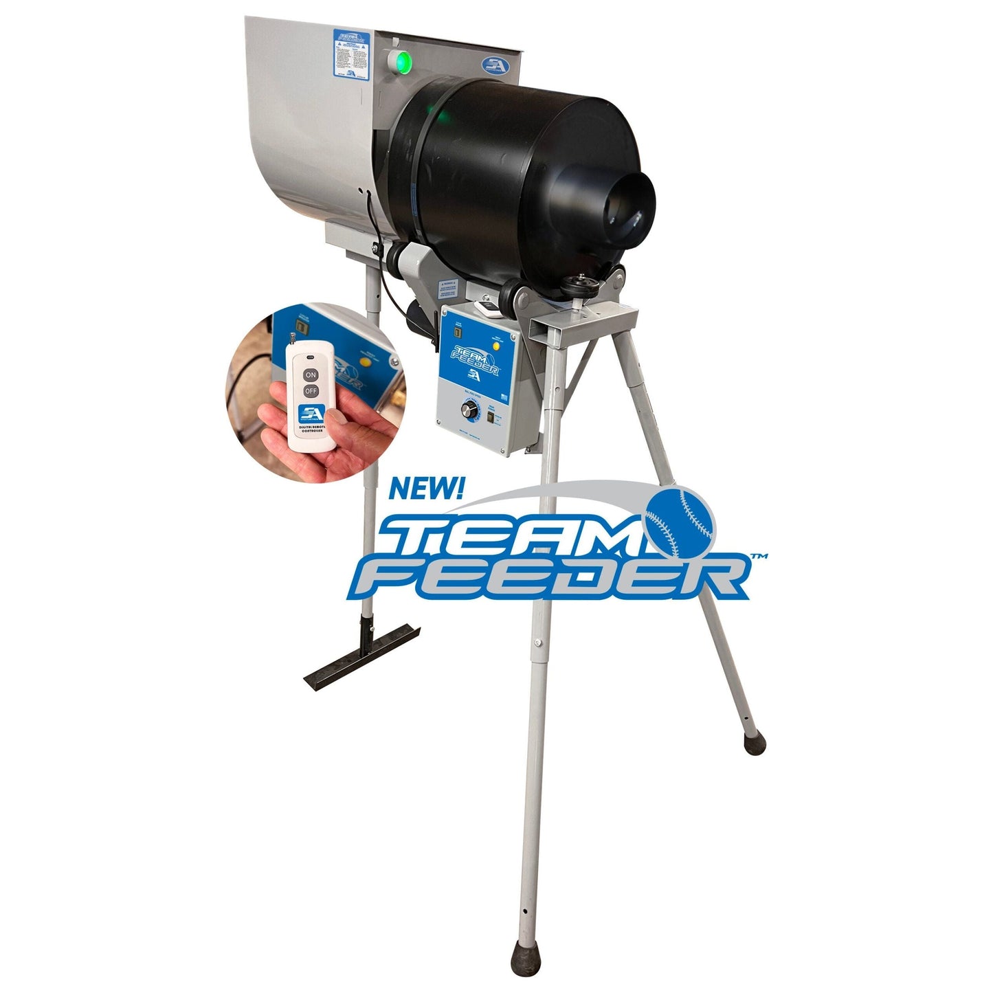 Adam Equipment Sports Attack Softball Team Feeder for Junior Hack Attack - 2581-5020-1