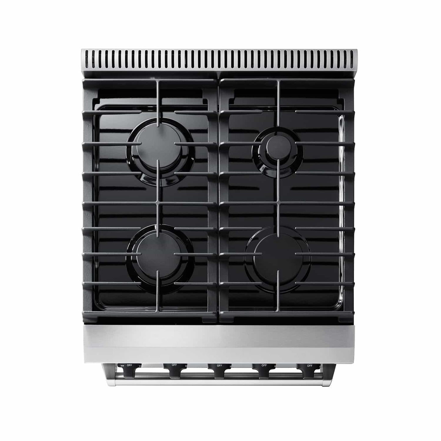 Thor Kitchen 24-Inch 3.7 Cu. Ft. Oven Propane Gas Range with in Stainless Steel - LRG2401ULP