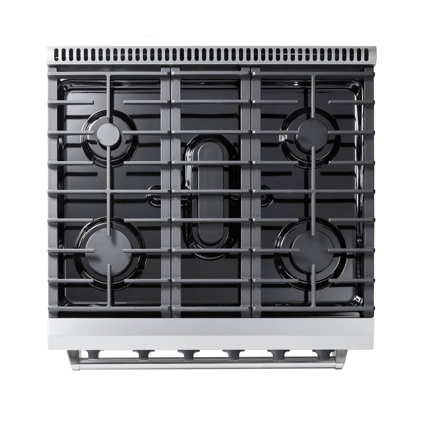 Thor Kitchen 30-Inch Propane Gas Range with 5 Burners, 4.55 cu. ft Oven in Stainless Steel  - LRG3001ULP