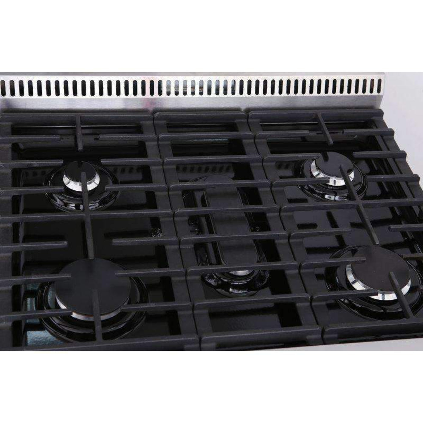 Thor Kitchen 4-Piece Appliance Package - 30-Inch Propane Gas Range, French Door Refrigerator, Wall Mount Hood, and Dishwasher in Stainless Steel - APR4-LRG30B-LP