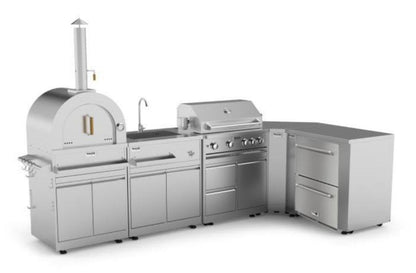 Thor Kitchen 7-Piece Outdoor Kitchen Propane Gas Grill Package - AP-MK-RDLP