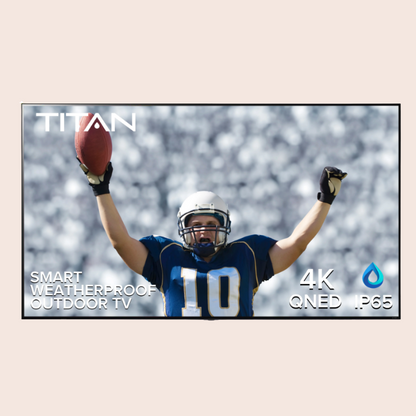Titan Outdoor TV L-300 QNED by LGWebOS 4K Smart TV - Full sun Edition