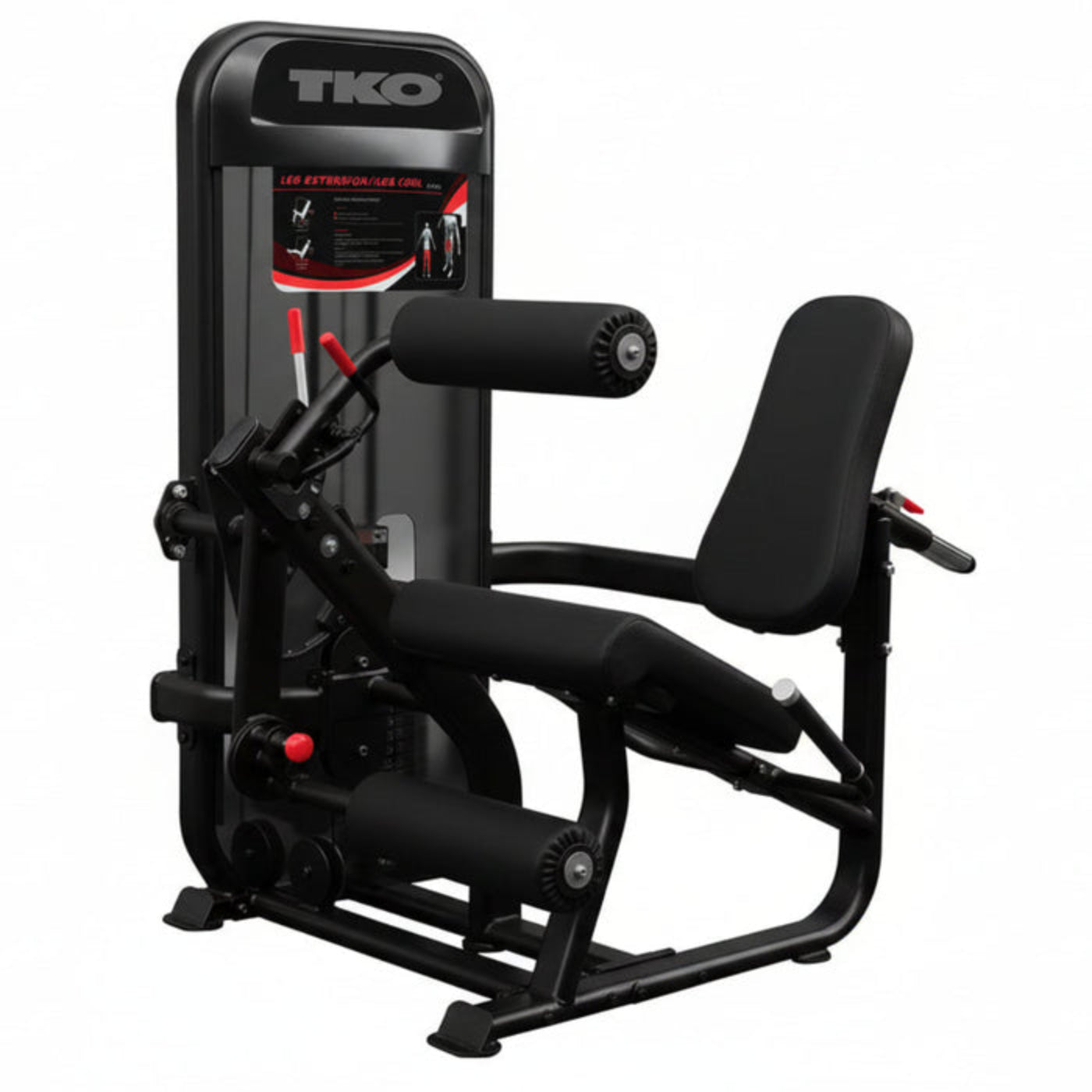 TKO Strength Dual Leg Extension and Curl Machine -  8806