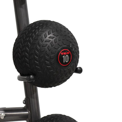 TKO Premium Medicine Ball Set With Rack - TKO S849-CMB2-20