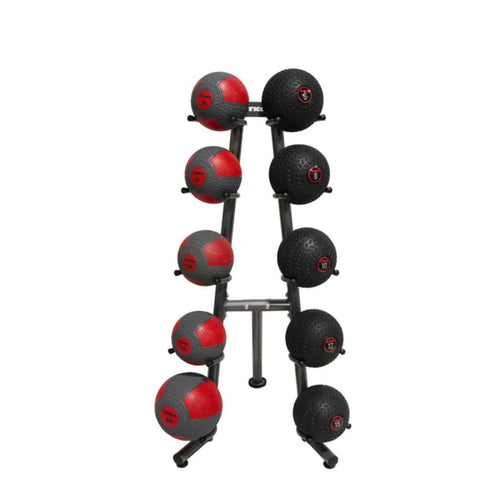 TKO Premium Medicine Ball Set With Rack - TKO S849-CMB2-20