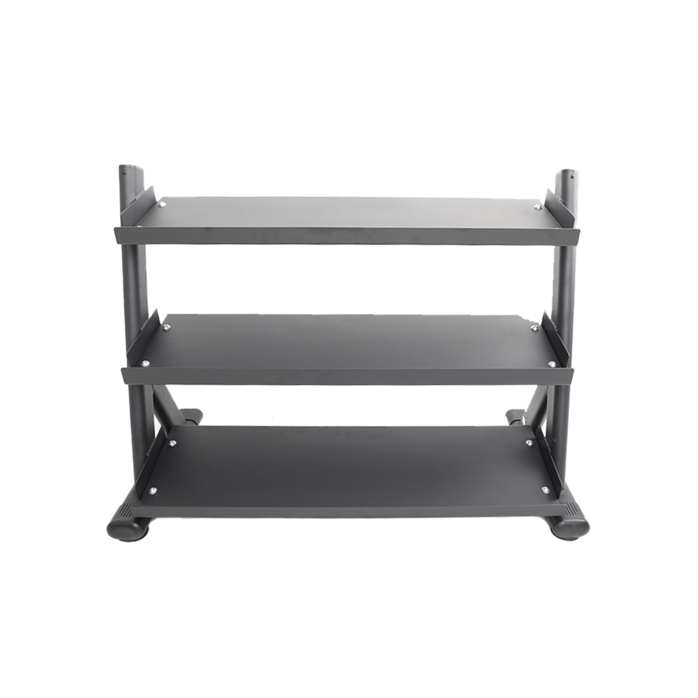 TKO Strength 3-Tier Shelf Style Dumbbell Rack - 6235-B