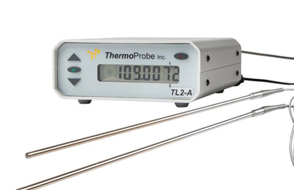 ThermoProbe TL2-A Dual Probe Benchtop Reference Thermometer - TL2-A-No Probe