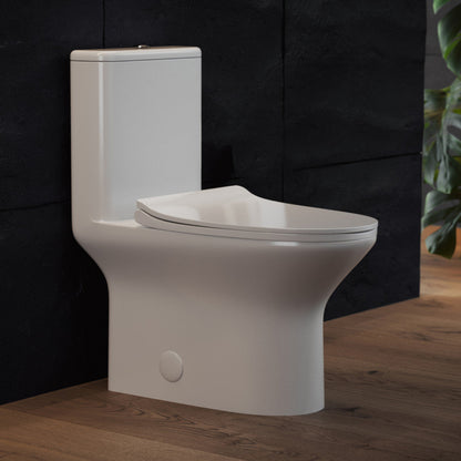 Swiss Madison Cascade One-Piece Toilet Dual-Flush 0.8/1.28 gpf - SM-1T129