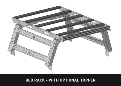 Backwoods Adventure Toyota Tacoma Bed Rack - DRIFTR Topper (Add-on) - BWTT4B-9850