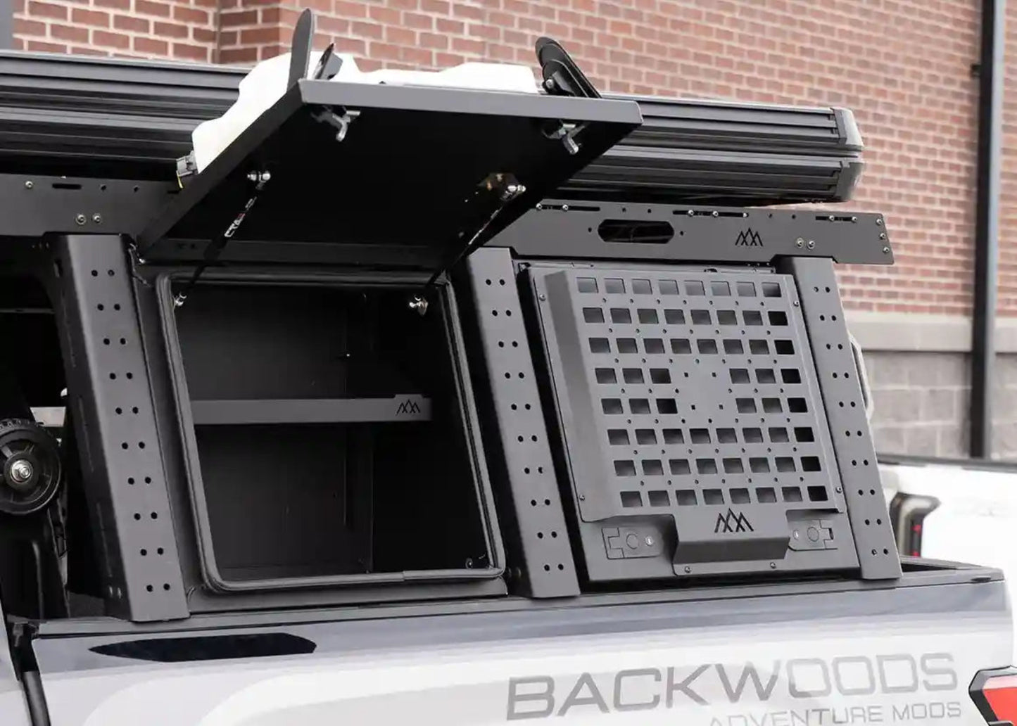 Backwoods Adventure Overland Bed Rack Storage Box - Toyota Tundra - 5000-3015