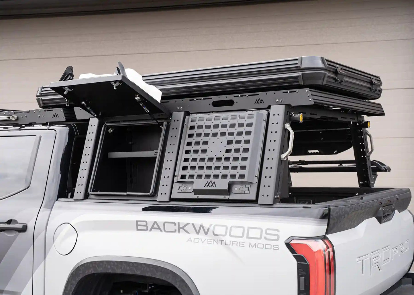 Backwoods Adventure Overland Bed Rack Storage Box - Toyota Tundra - 5000-3015