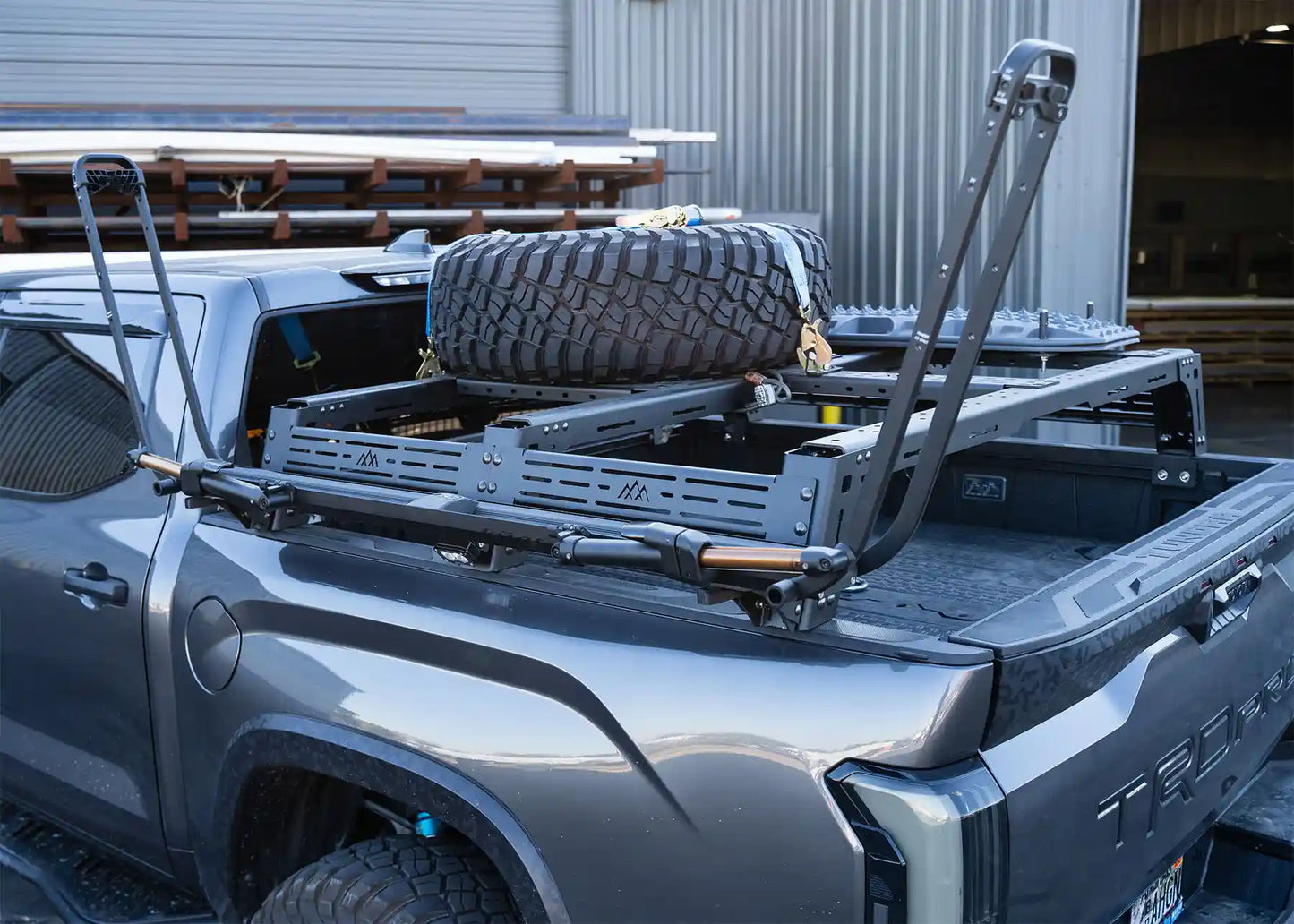 Backwoods Adventure Toyota Tundra Bed Rack - Mid Height - BWTU3B-9740