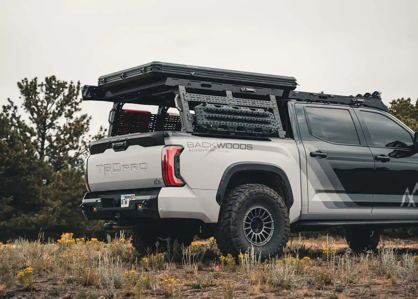 Backwoods Adventure Toyota Tundra Bed Rack and Roof Rack Expert Bundle Deal - BWBU-TU04