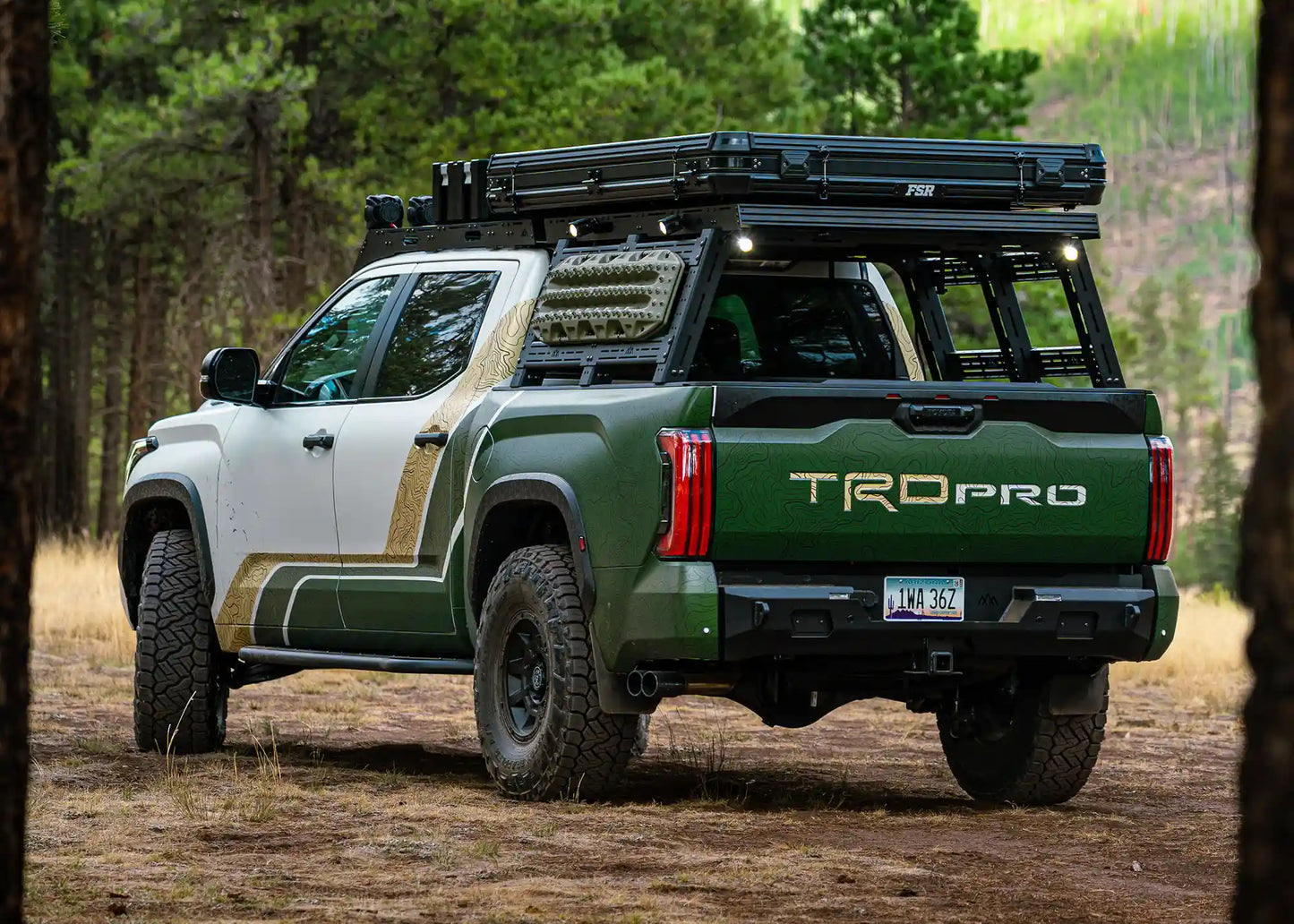 Backwoods Adventure Toyota Tundra Bed Rack and Roof Rack Expert Bundle Deal - BWBU-TU04