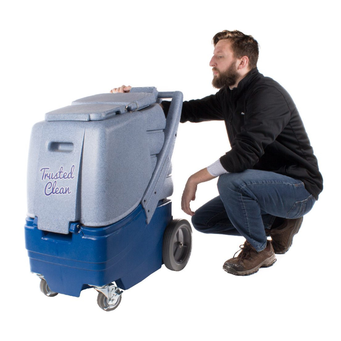 Trusted Clean 100 PSI Heated Auto Detailer & Upholstery Cleaner w/ 15" Hose & 3.5" Tool  - 12 Gallons - TPL-12-100-UD-HEAT-TCP