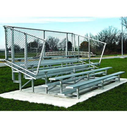 Bleacher 5 Row Standard Aluminum - BL527S
