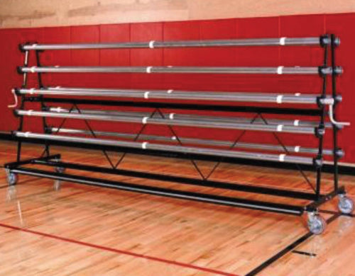 Trigon Sports Safety Mobile Storage Rack - 6 Rollers CVRACK6 - CVRACK6