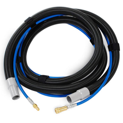 Trusted Clean 1.5" x 50' Vacuum Hose & Solution Line Combo for Trusted Clean Carpet Extractors - TPL-5040AC-HP