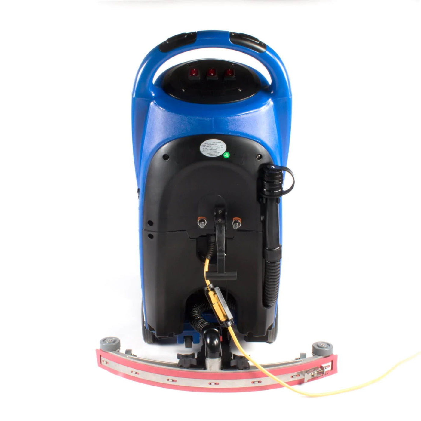 17" Electric Auto Scrubber Floor Cleaning Package w/ Brush, Pads, Degreaser & Defoamer - ASP-PACKAGE4