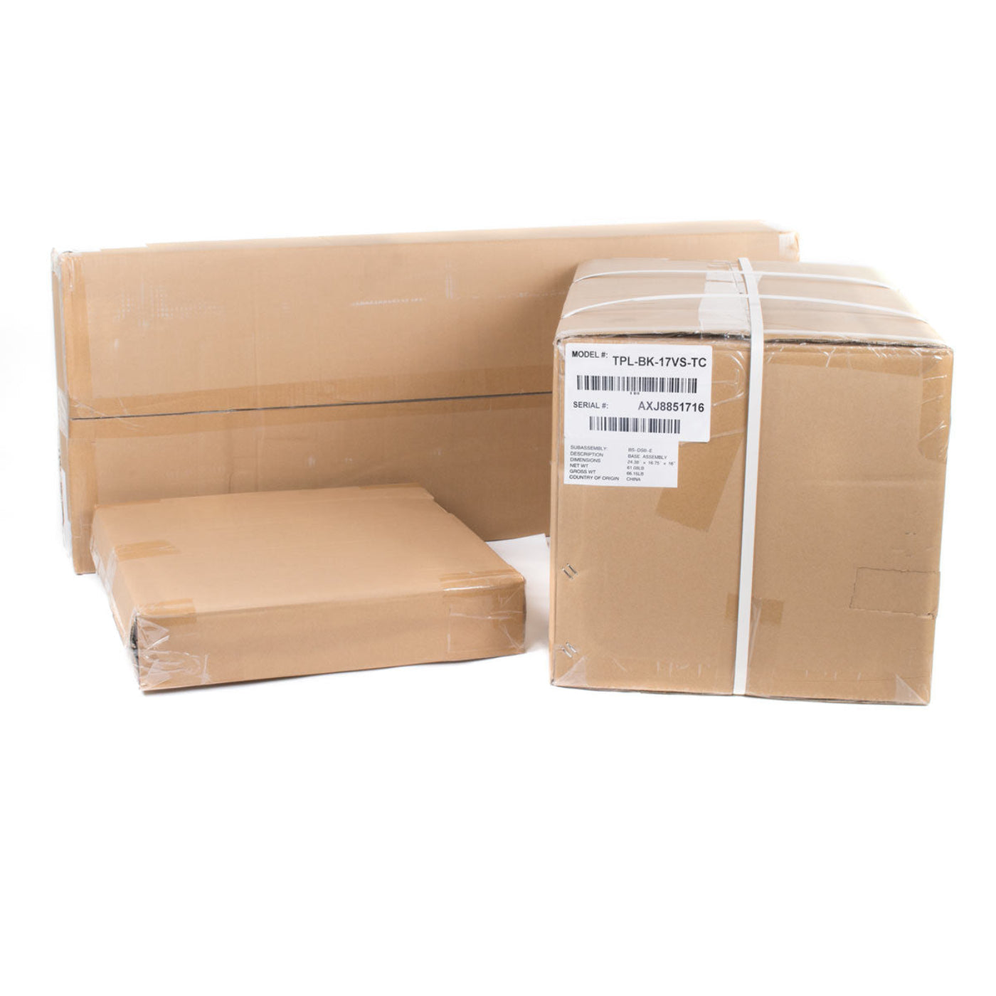 Trusted Clean 17" Dual Speed Floor Buffer w/ Pad Driver (180 & 320 RPM) - TPL-BK-17VS-TC