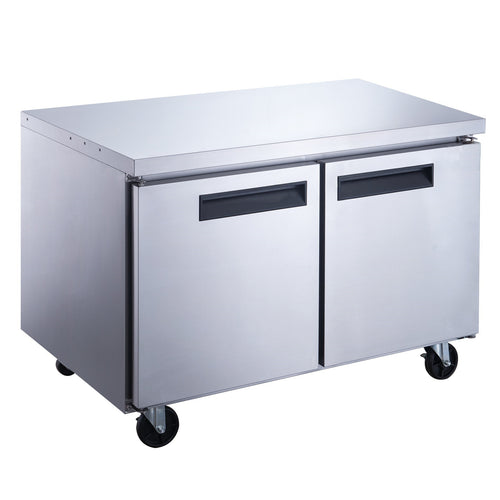 Chef AAA - Commercial 48" Undercounter Worktop Freezer 12.2cu.ft. NSF - TUC48F